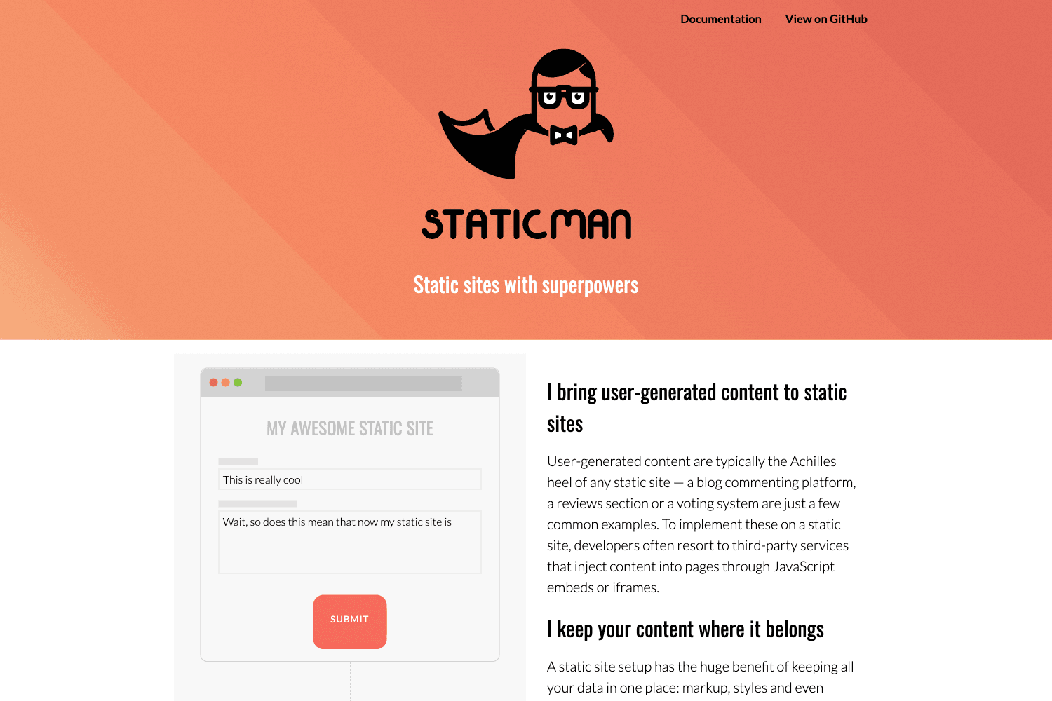 Staticman