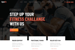 Gymfit Bootstrap