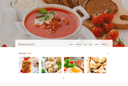 Restaurant Bootstrap