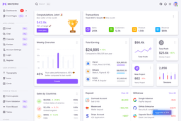 Materio – Free Vuetify NuxtJS 3 Admin Template