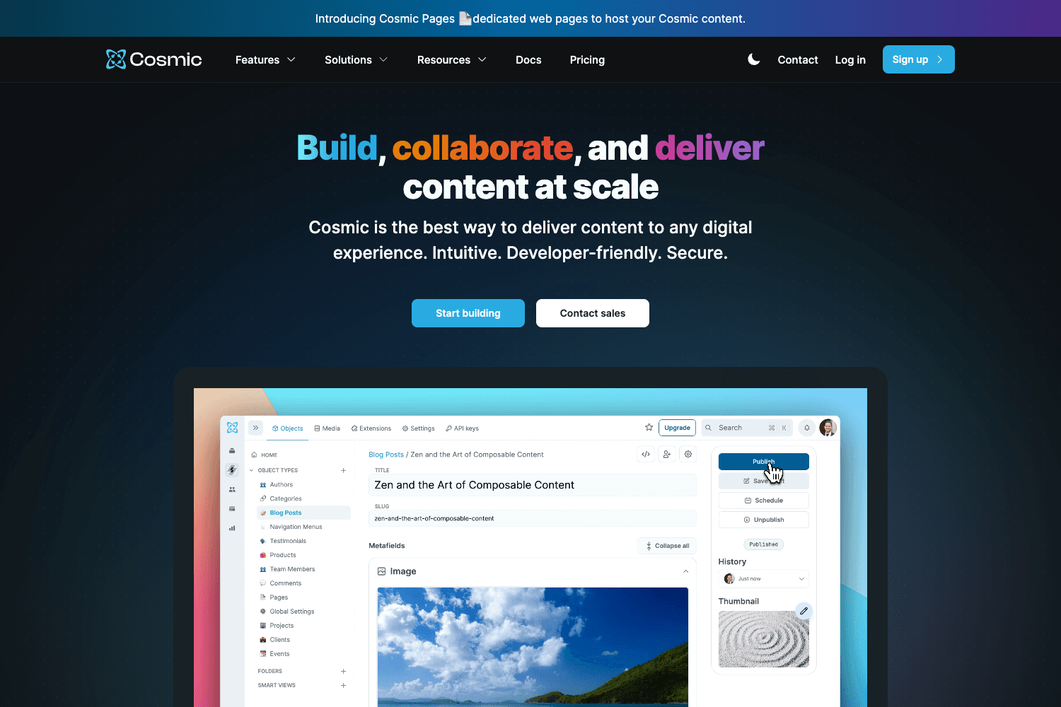 Cosmic CMS