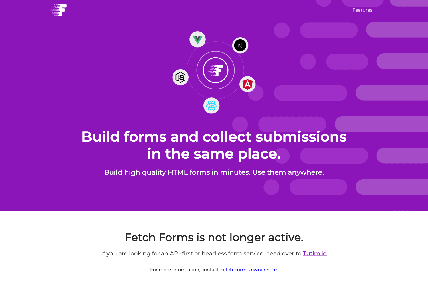 Fetch Forms