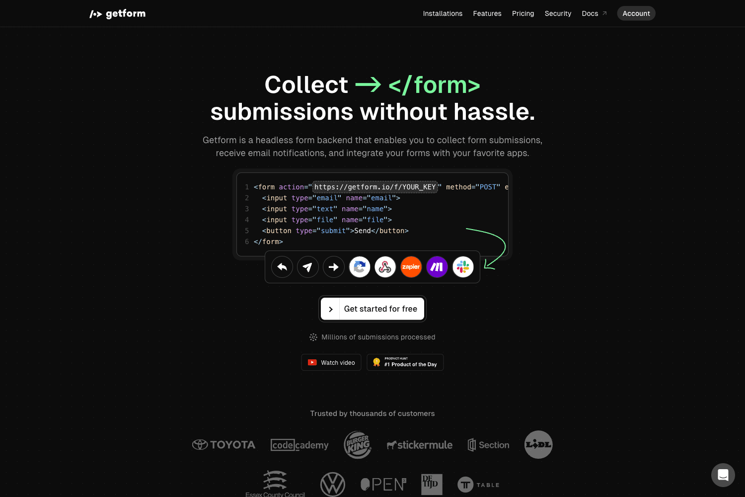 Getform