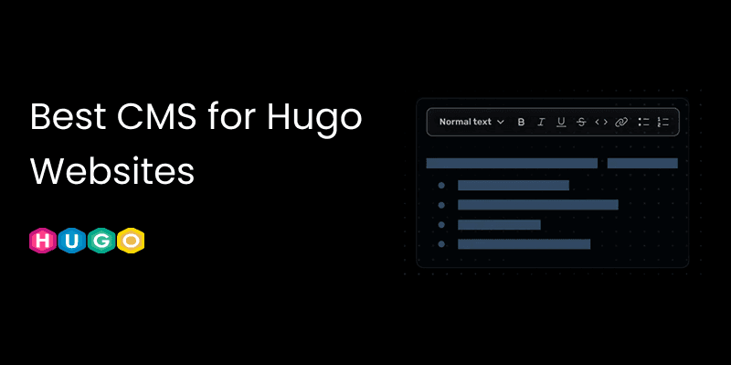 Best CMS for Hugo Websites in 2026 — Compared