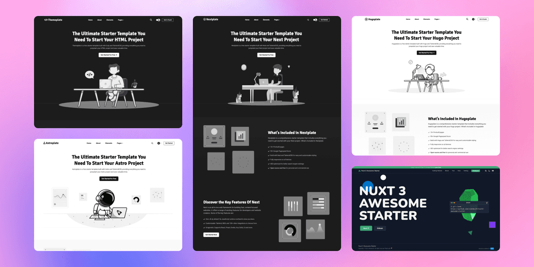 7+ Best Boilerplates For Static Site Generators in 2026